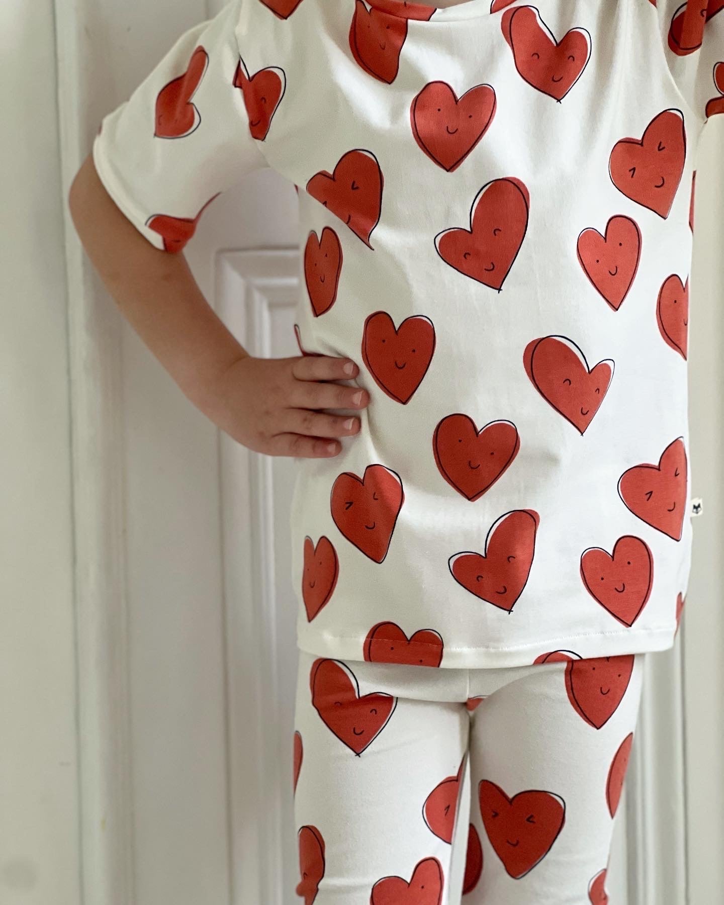 Organic Happy Heart Tops