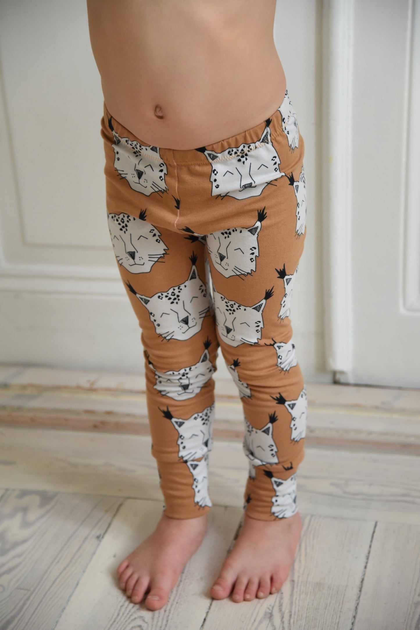 Organic Laughing Lynx Leggings