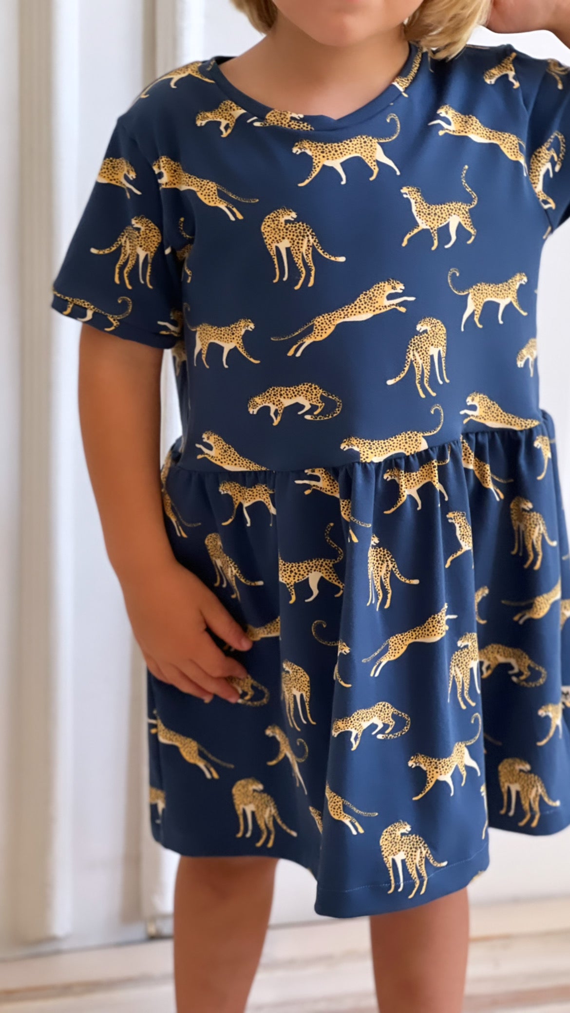 Freedom Cheetah T-shirt Dress