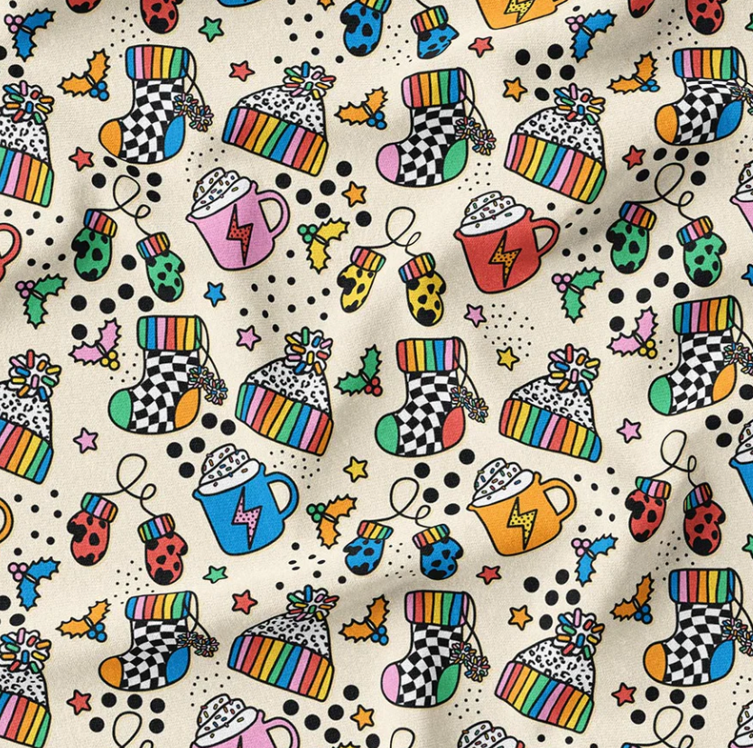 Winter Fun Retro Leggings