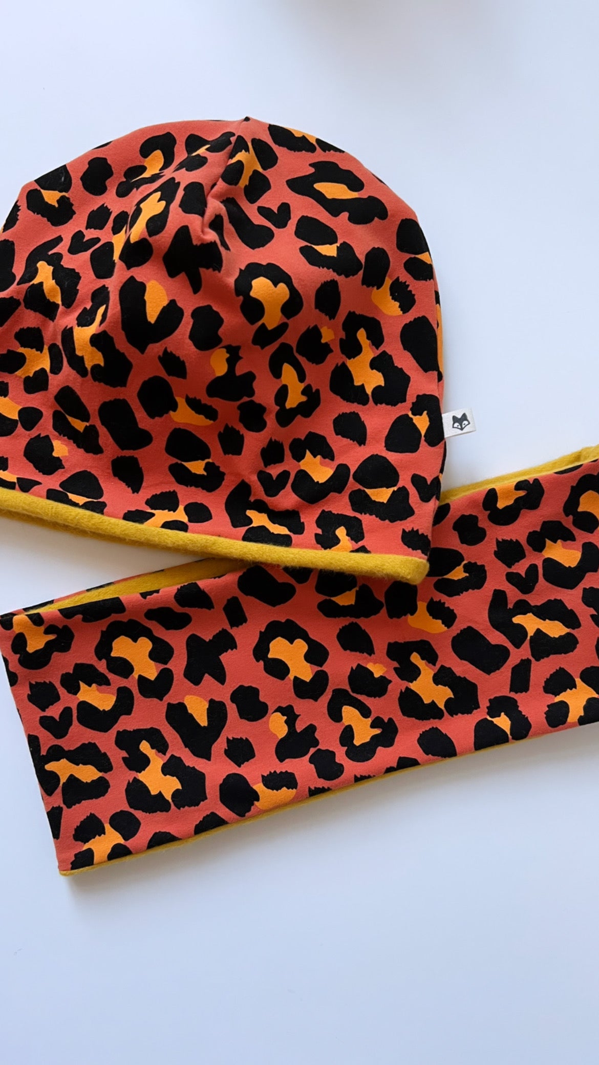 Fiery Cheetah Jersey Hat