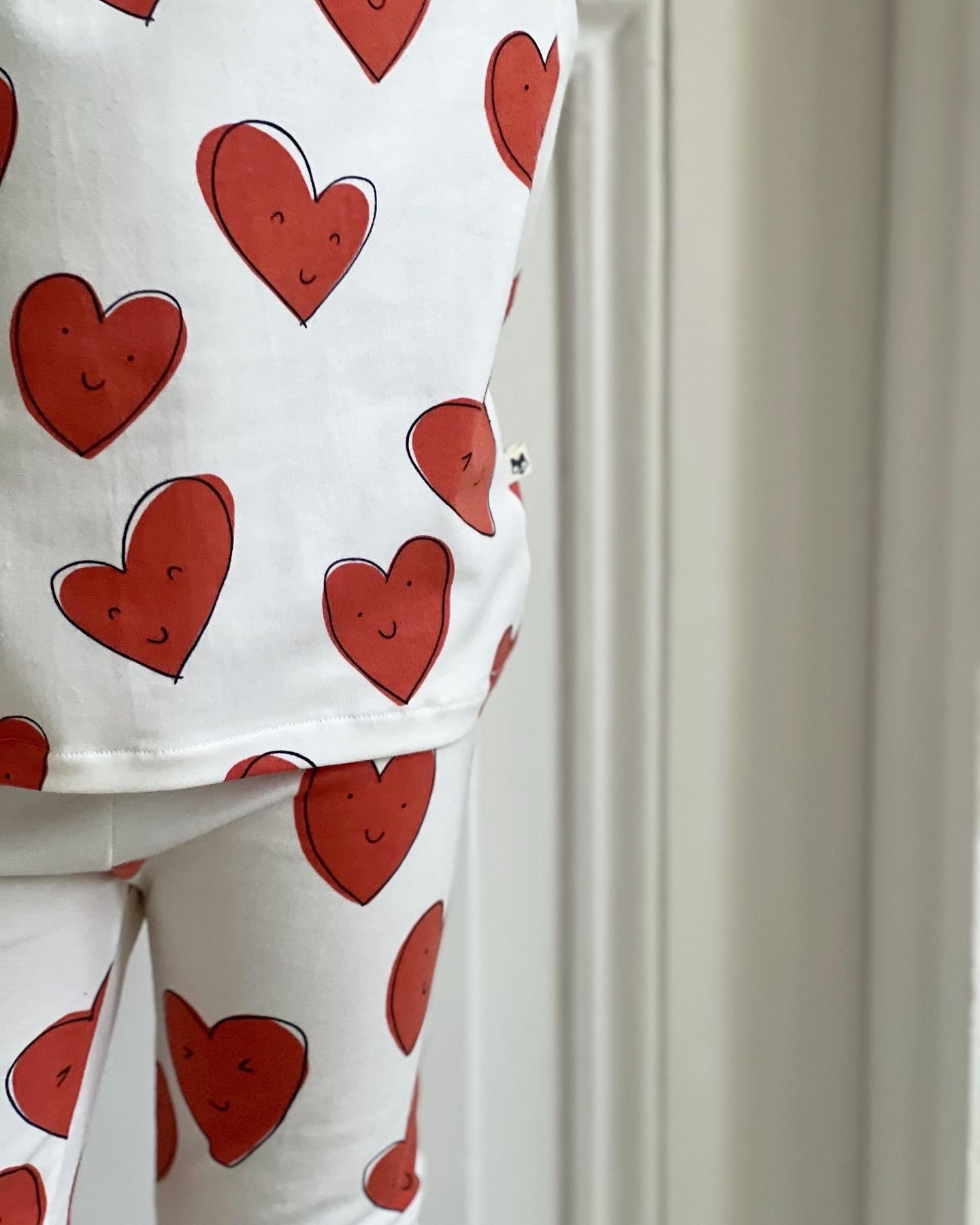 Organic Happy Hearts Flares
