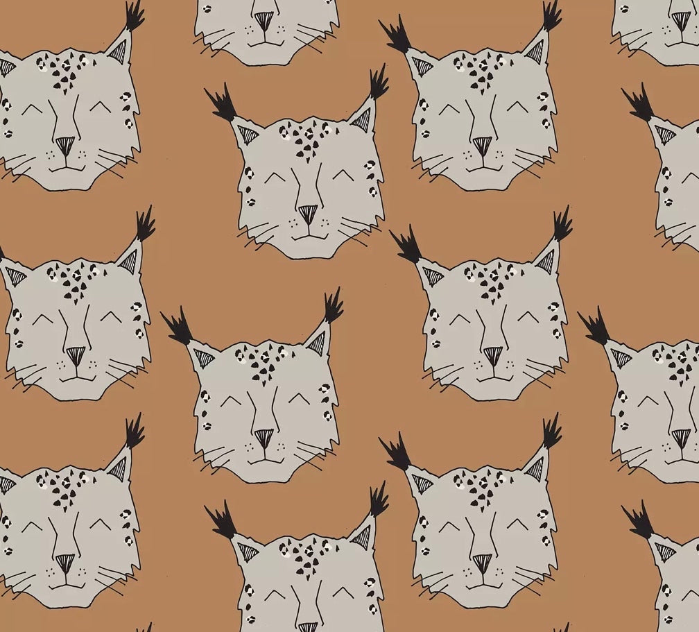 Organic Laughing Lynx Dress