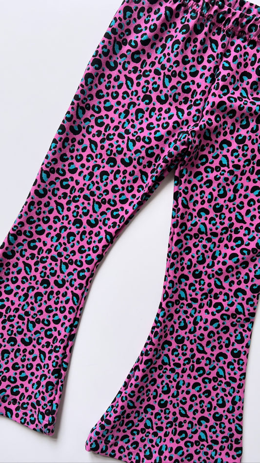 Leopard Punk Flares