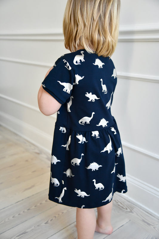 Dino Love T-shirt Dress