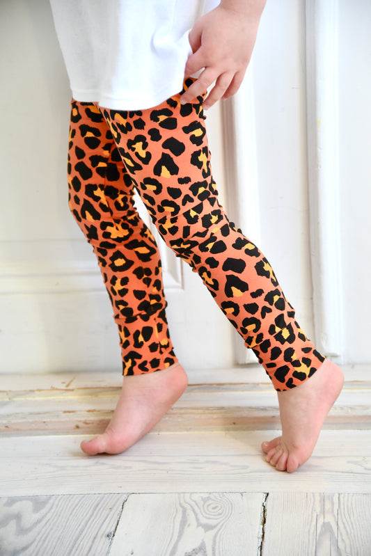 Firey Cheetah Leggings