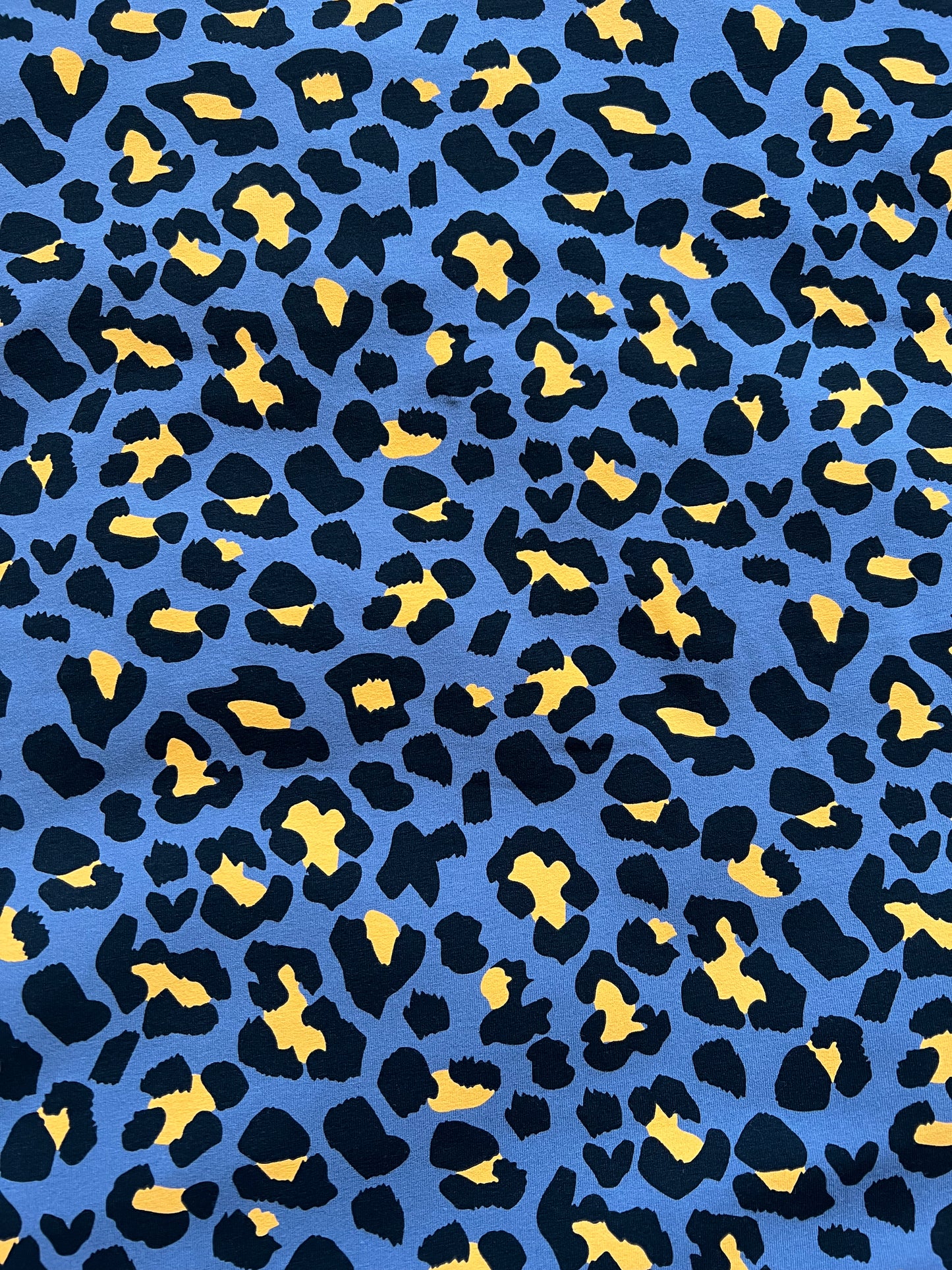 Night Leopard Biker Shorts